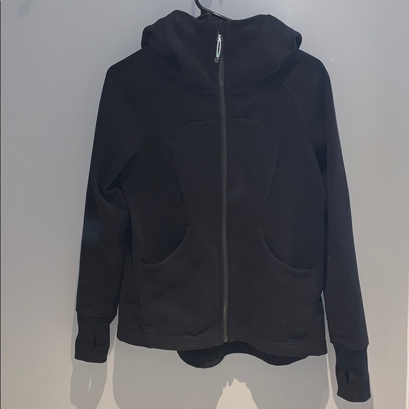 lululemon athletica Tops - Black Lululemon Hoodie Size 6 EUC